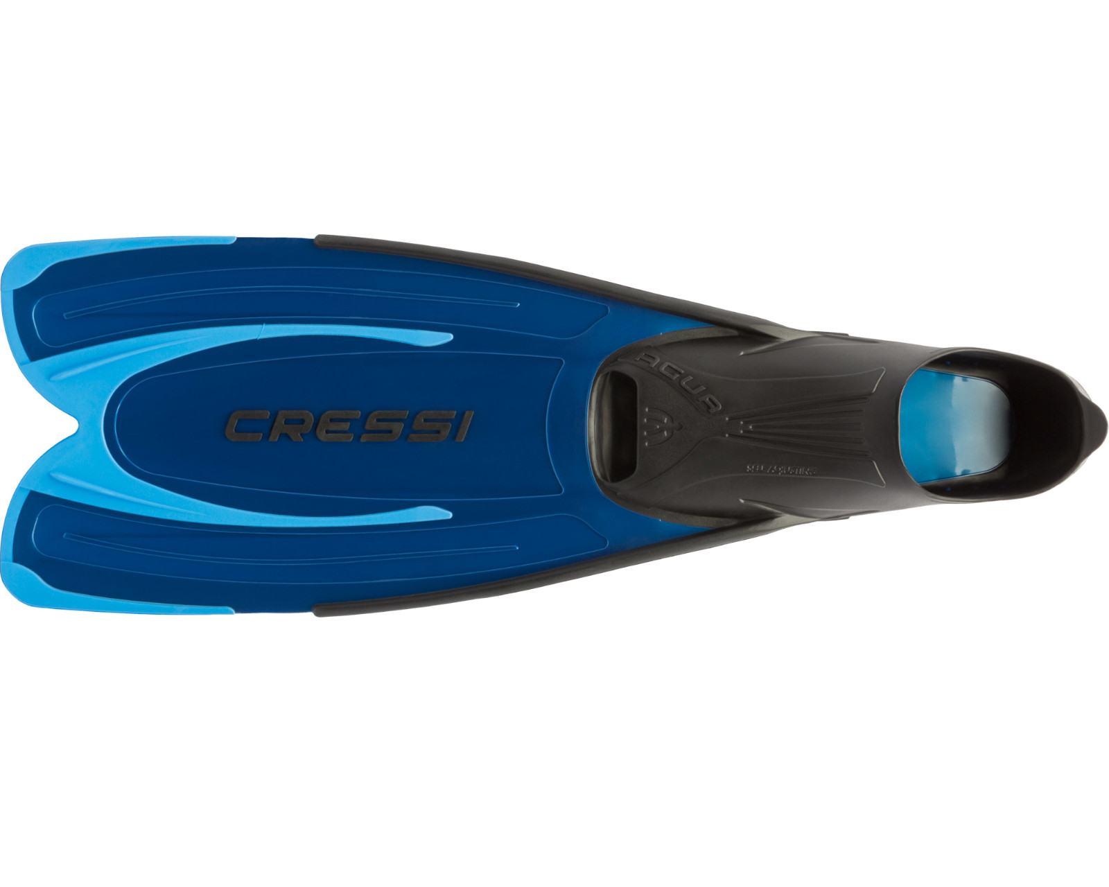 Foto 2 | Aleta Cressi Agua Color Azul Talla 8.5/9.5 Mx Para Pie Descalzo