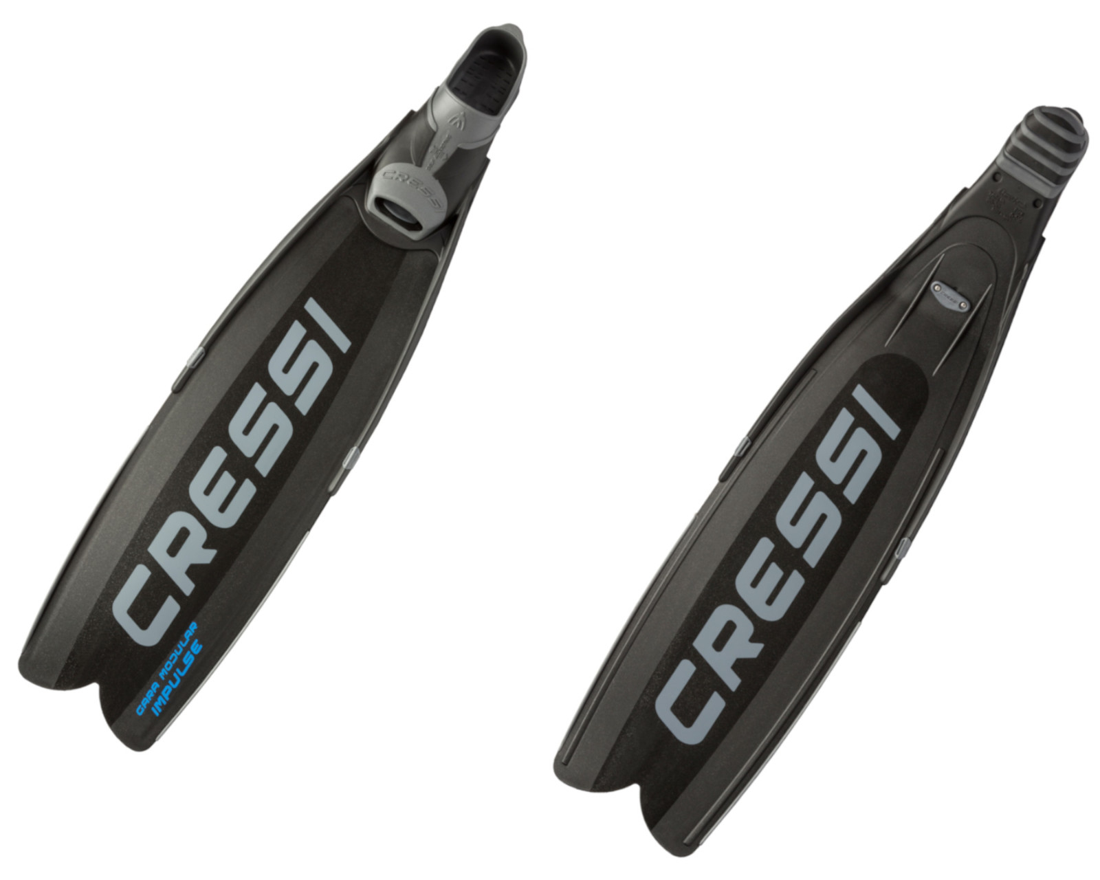 Foto 2 | Aleta Cressi Gara Modular Impulse Talla 9/10 Mx para Apnea Aleta Larga color Negro