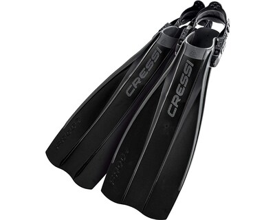 Foto 1 | Aleta Cressi Frog Talla M/l Correa Ajustable color Negro