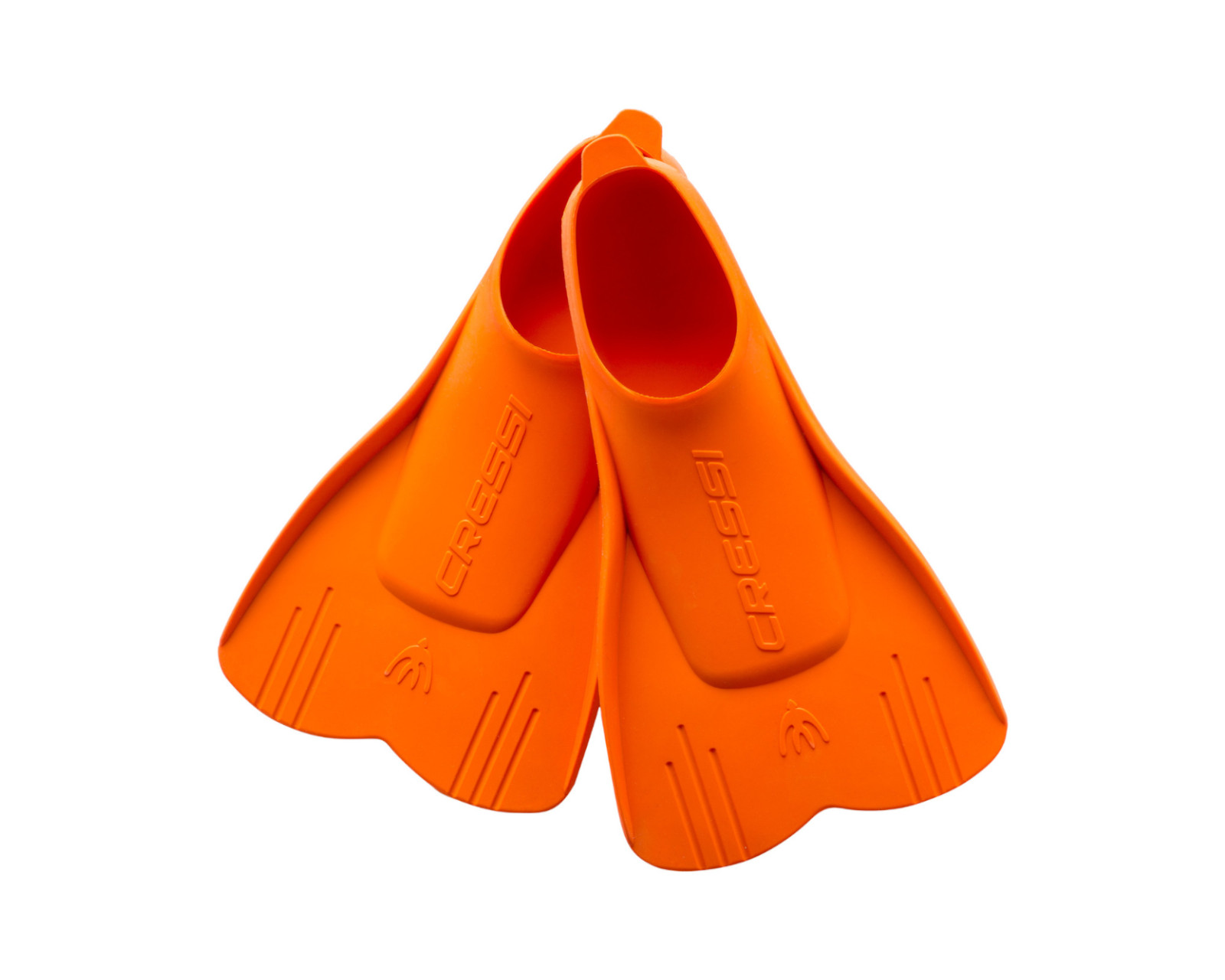 Foto 2 pulgar | Aleta Cressi Mini Light color Anaranjado Infantil para Snorkeling Y Natación Talla 19.5/21.5 Kids Mx
