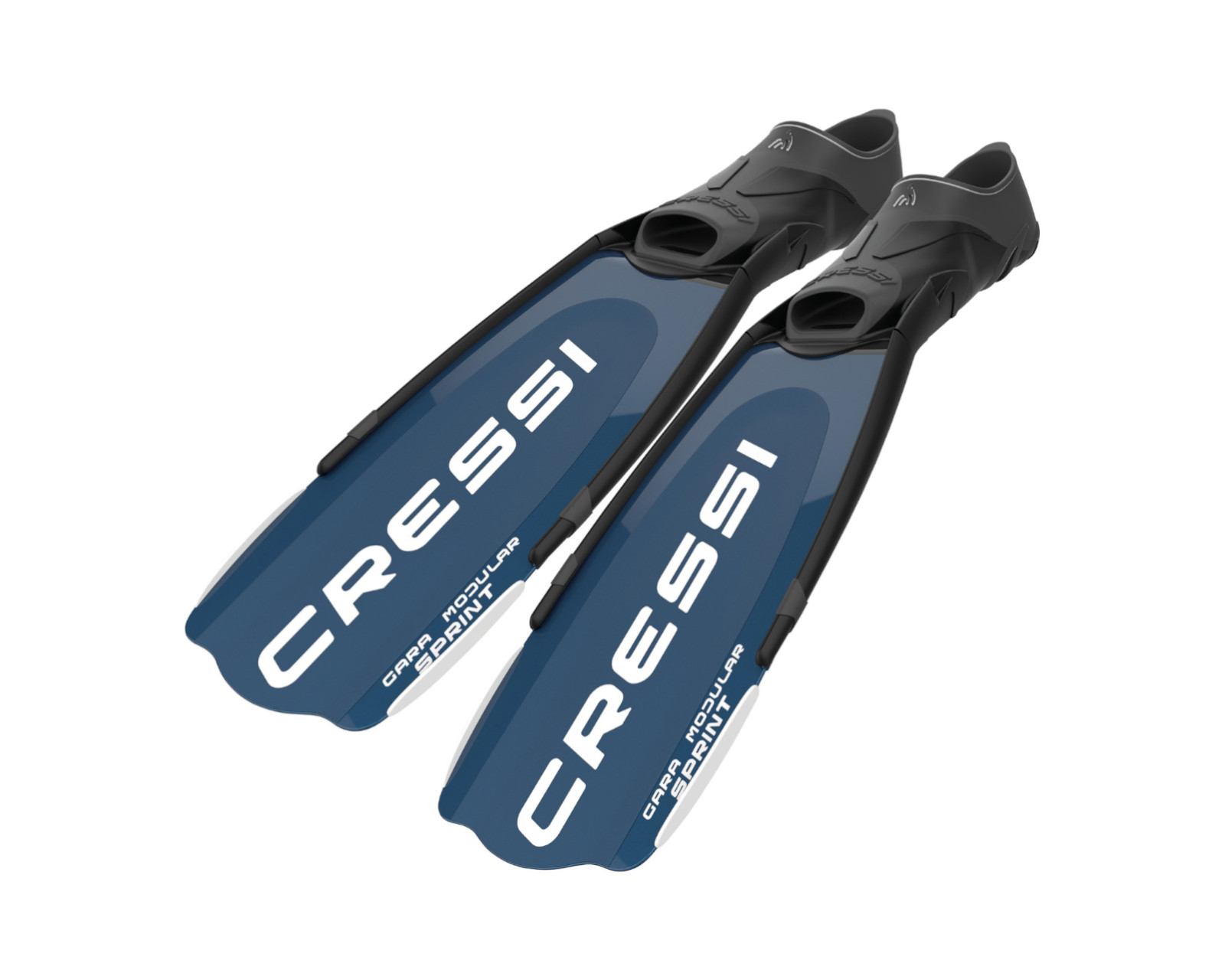 Foto 2 pulgar | Aleta Cressi Gara Modular Sprint color Azul para Apnea y Pesca Submarina Talla 28/29 Mx