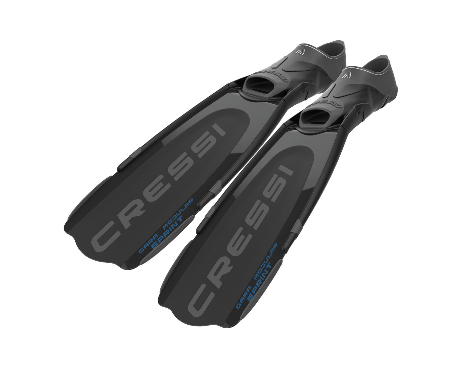 Foto 2 pulgar | Aleta Cressi Gara Modular Sprint para Apnea y Pesca Submarina talla 31/ 32.5 Mx color Negro