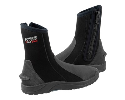Foto 1 | Bota Cressi Baleari Phs color Negro Suela Rígida 6mm Talla 9/9.5 Para Buceo