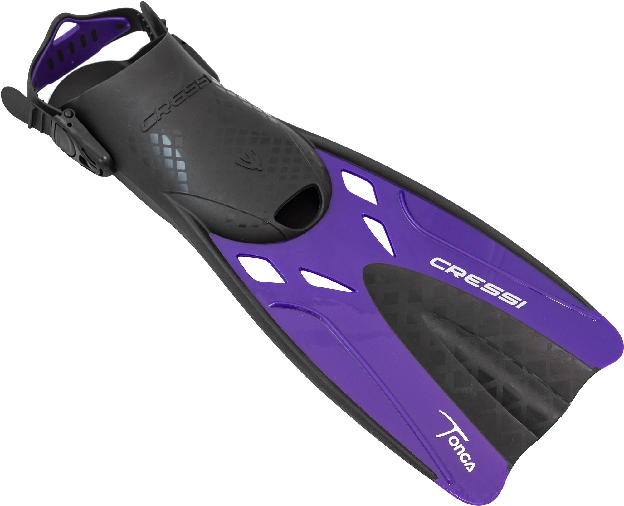 Foto 3 pulgar | Aletas Cressi Tonga Para Buceo Y Snorkeling S/m Purpura