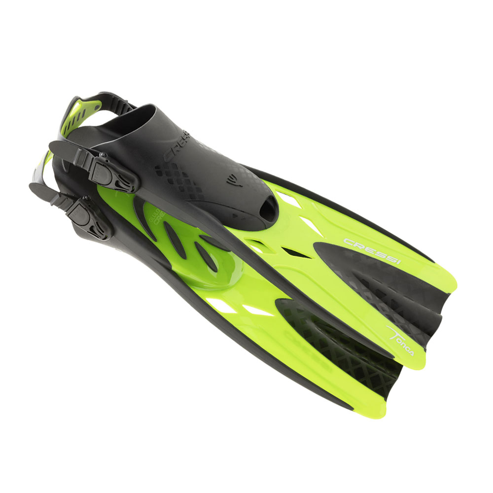 Foto 2 pulgar | Aletas Cressi Tonga Para Buceo Y Snorkeling S/m Verde