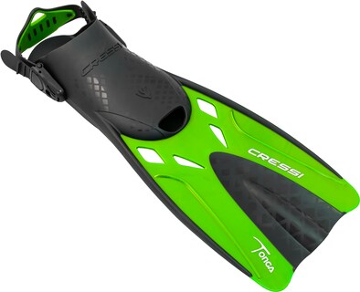 Foto 2 | Aletas Cressi Tonga Para Buceo Y Snorkeling S/m Verde