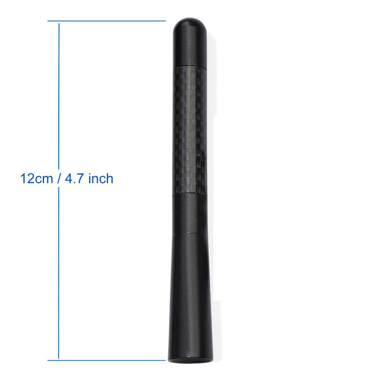 Foto 4 pulgar | Reemplazo De Mástil De Antena De Motocicleta Bingfu Carbon Fiber - Venta Internacional.
