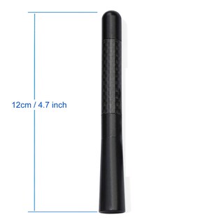 Foto 3 | Reemplazo De Mástil De Antena De Motocicleta Bingfu Carbon Fiber - Venta Internacional.
