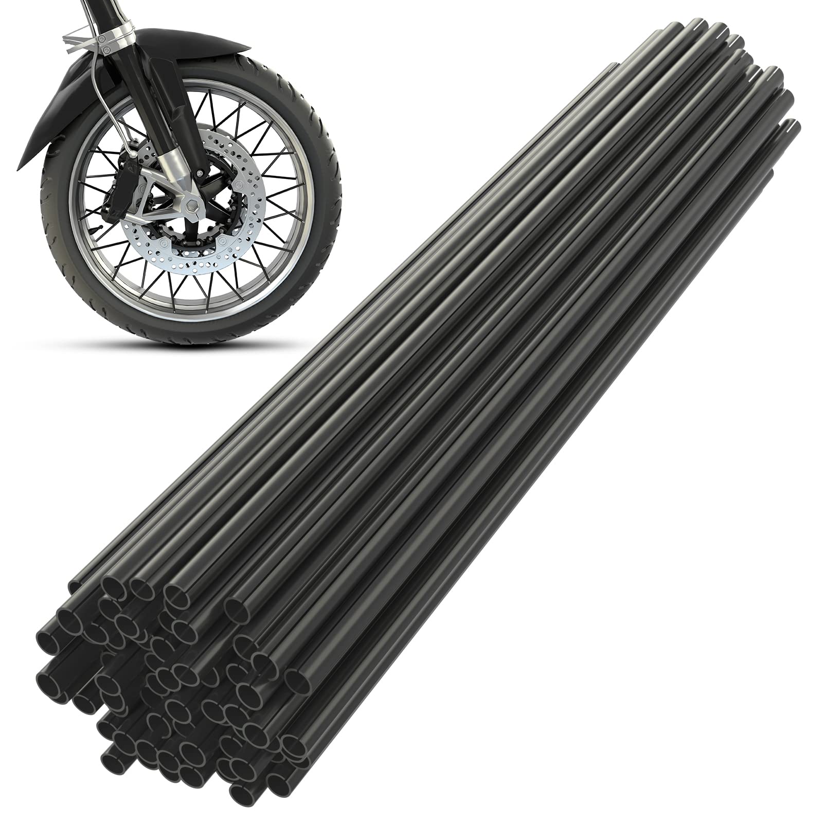 Foto 2 pulgar | Fundas Para Radios Kemimoto Para Moto De Cross De 8 A 21 Ruedas, 72 Unidades, Color Negro - Venta Internacional.