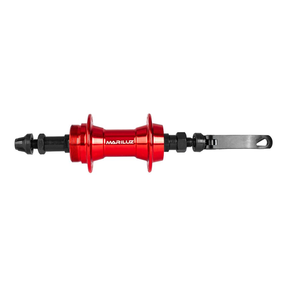 Foto 4 pulgar | Mazas Para Bicicleta 36h Aluminio Rojo Con Bloqueo Mariluz