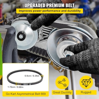 Foto 4 | Kit Convertidor De Par Go Kart Cvt Clutch 3/4 Que Reemplaza Al Comet Tav2 30-75 218353a Manco 10t #40 /41 - Vent