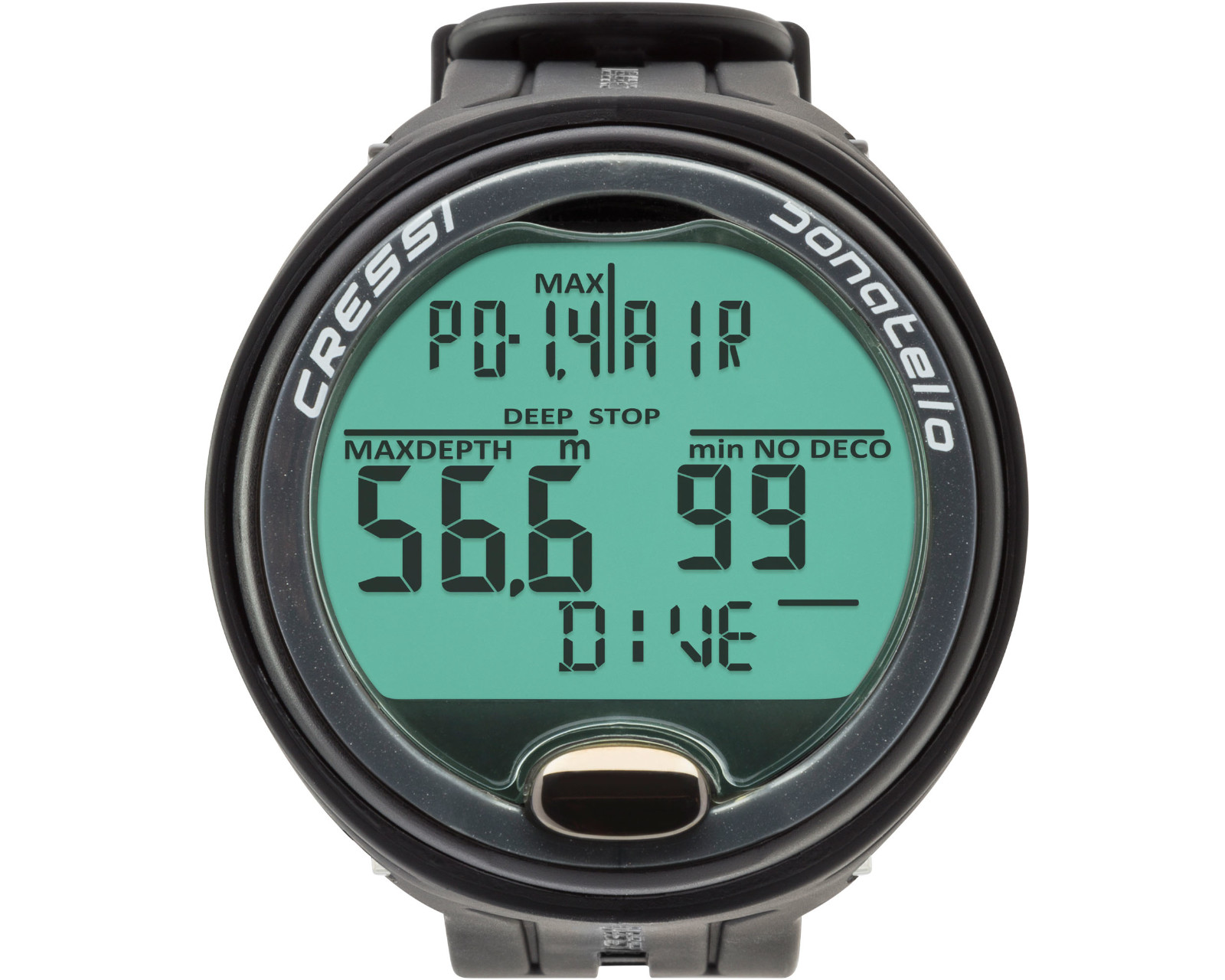 Foto 3 pulgar | Reloj Digital Donatello Ordenador Cressi Color Negro/Gris De Buceo