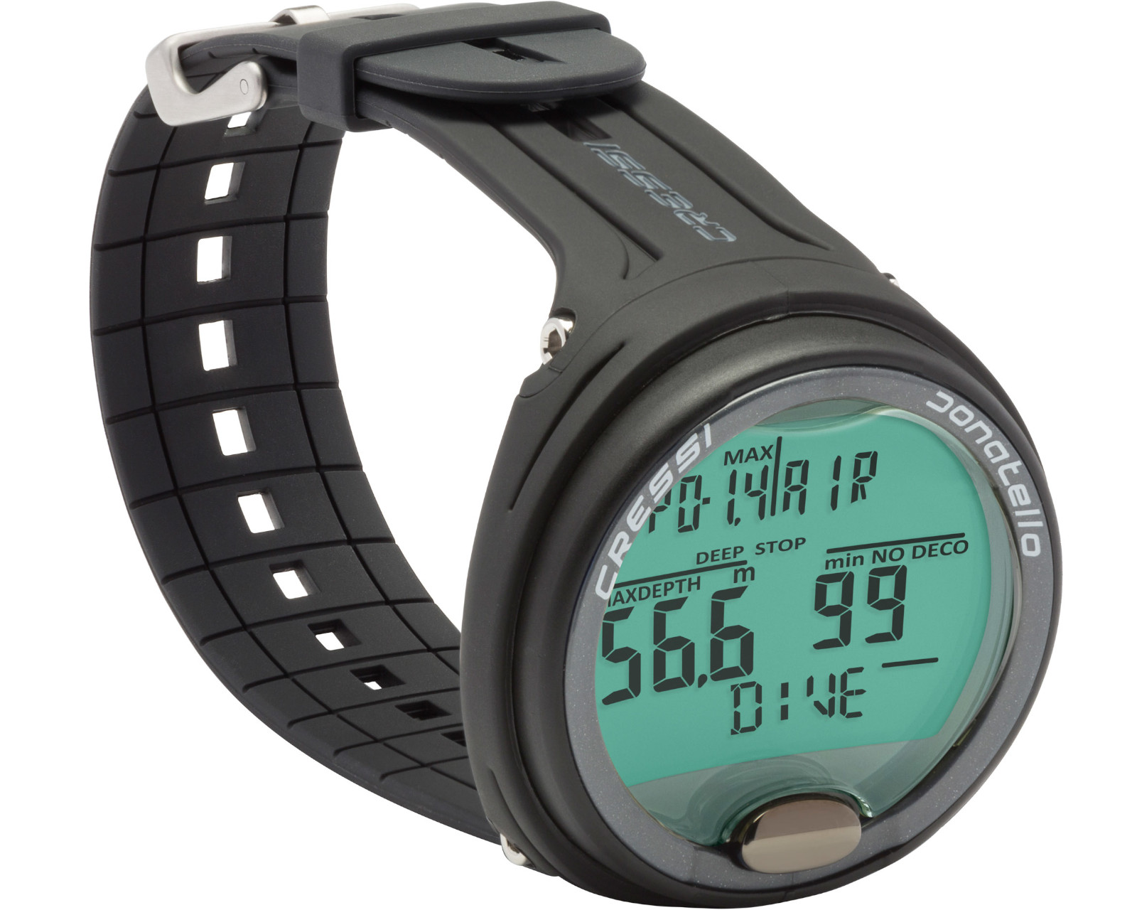 Foto 4 pulgar | Reloj Digital Donatello Ordenador Cressi Color Negro/Gris De Buceo