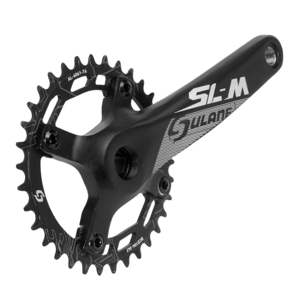 Foto 4 pulgar | Multiplicacion Para Bicicleta De Montaña 12v - 34d (aluminio) 170mm (aluminio) Negro Mariluz