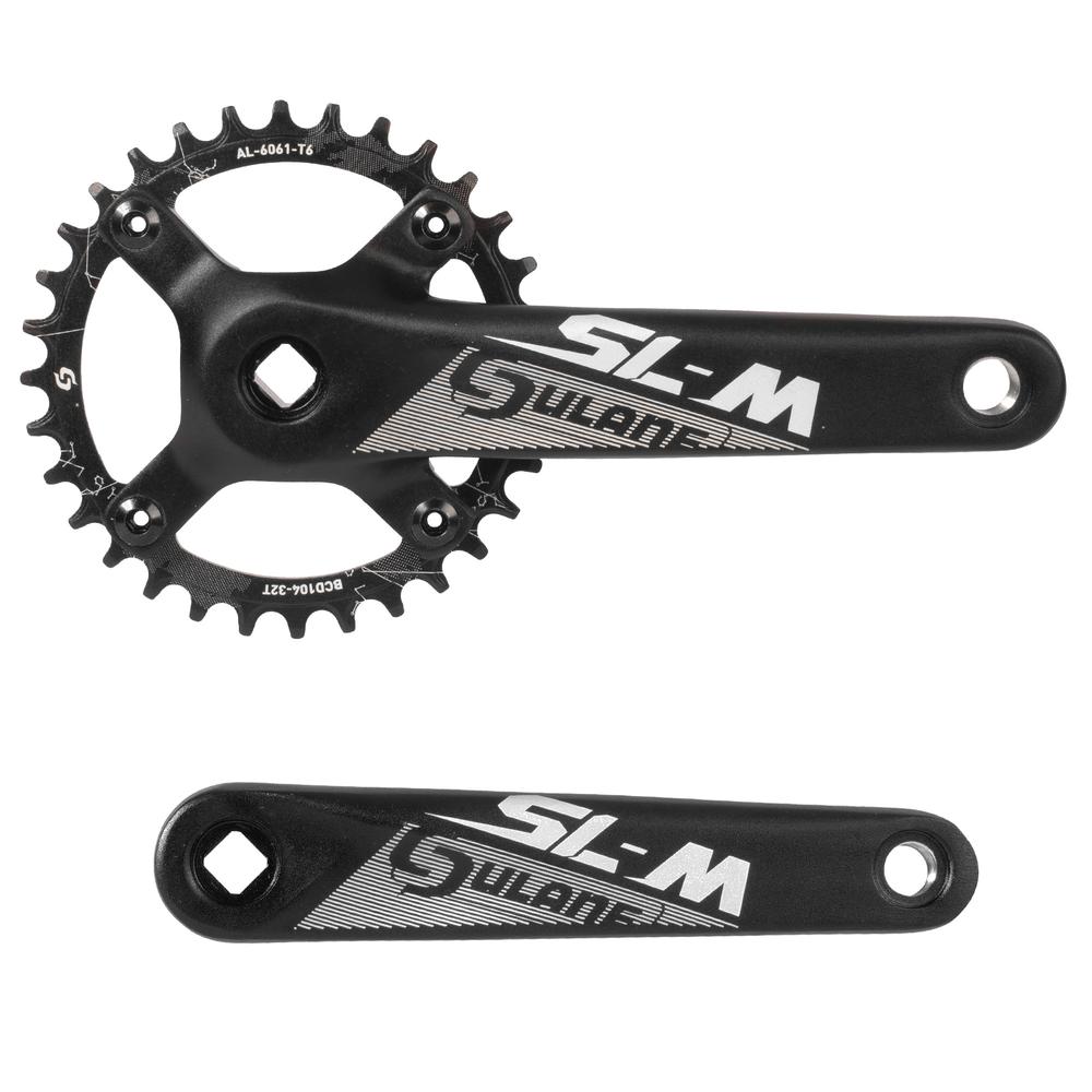 Multiplicacion Para Bicicleta De Montaña 12v - 32d (aluminio) 170mm (aluminio) Negro Mariluz