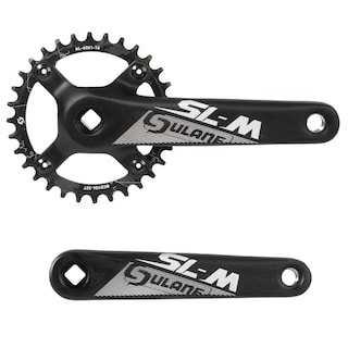 Foto 1 | Multiplicacion Para Bicicleta De Montaña 12v - 32d (aluminio) 170mm (aluminio) Negro Mariluz