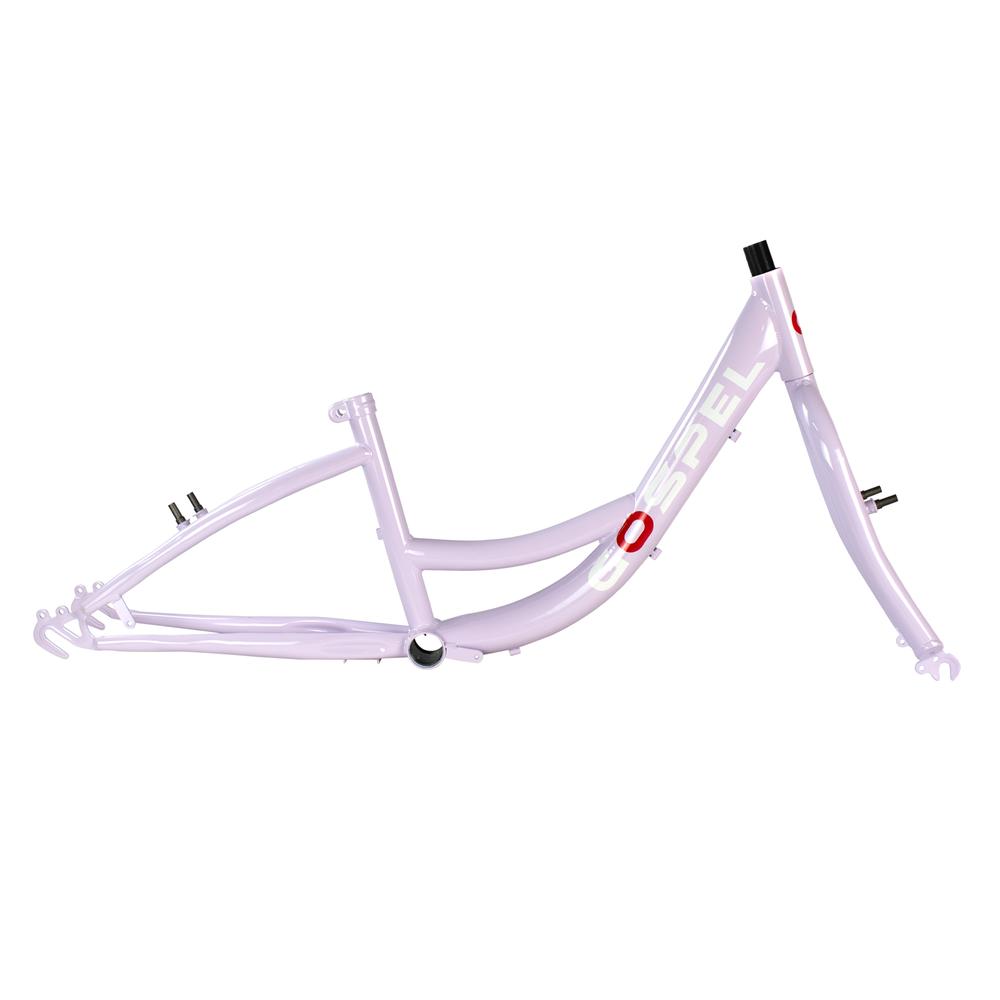 Foto 3 pulgar | Cuadro para Bicicleta Gospel R20 con Tijera Fm-2018 Púrpura
