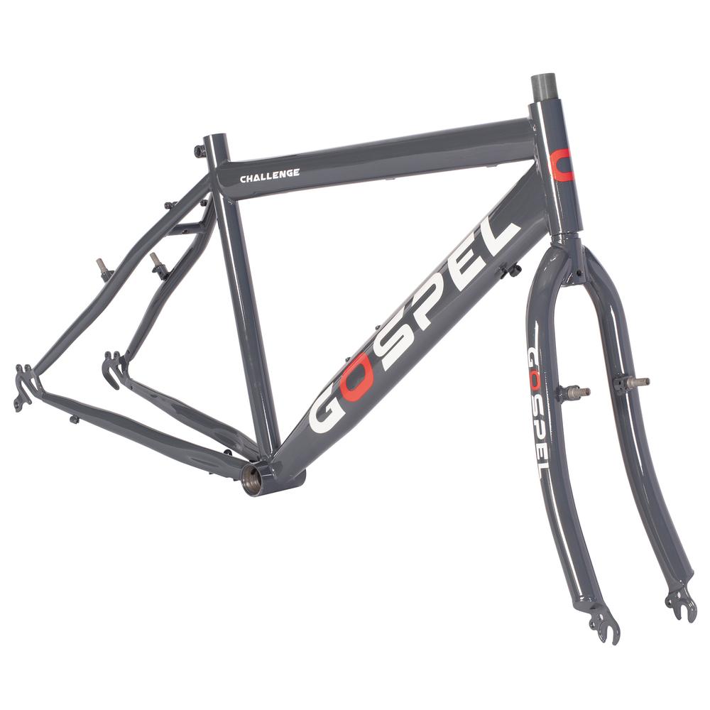 Cuadro para Bicicleta Gospel R24 Ys-7322 Gris