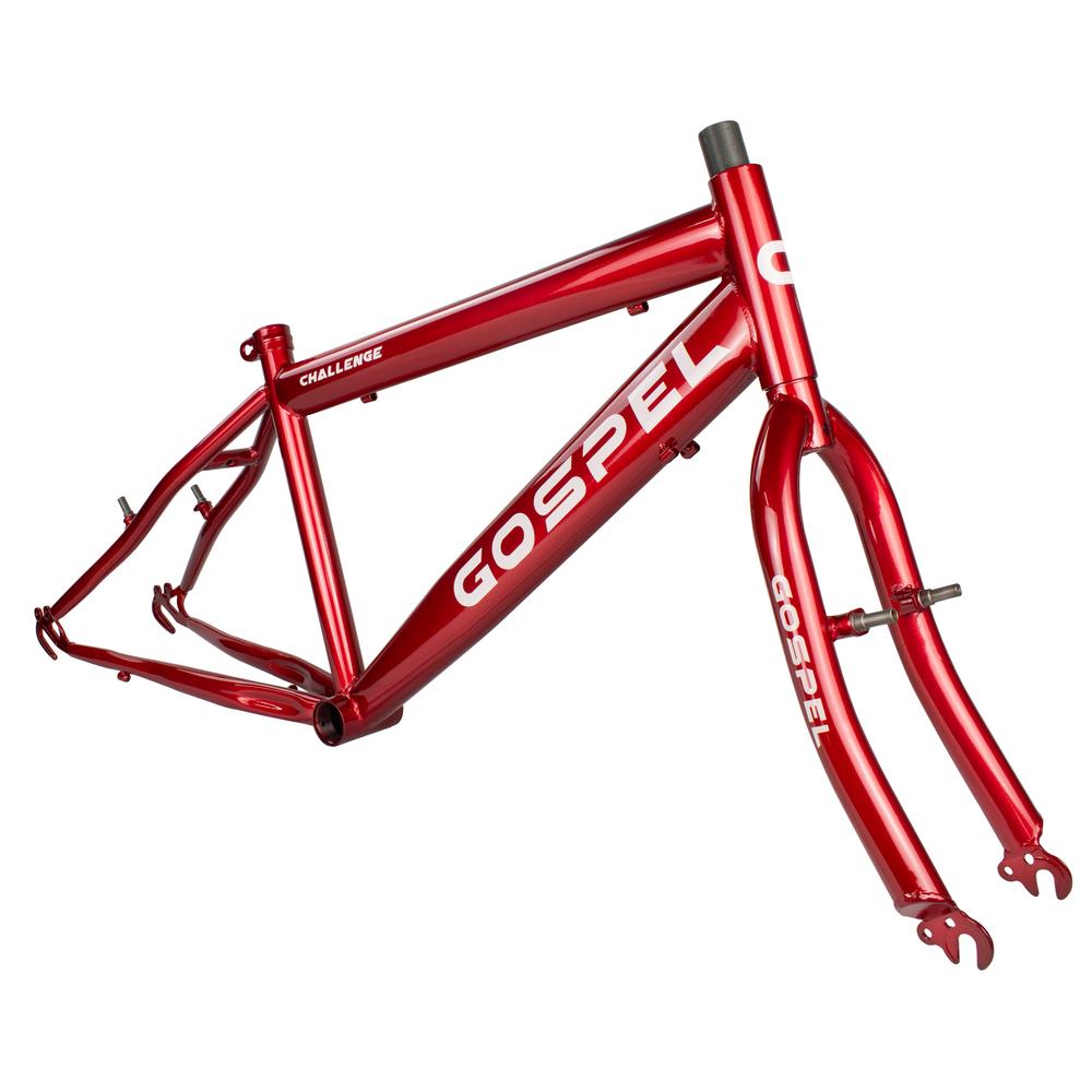 Cuadro Para Bicicleta Gospel R20 Ys-955 Rojo