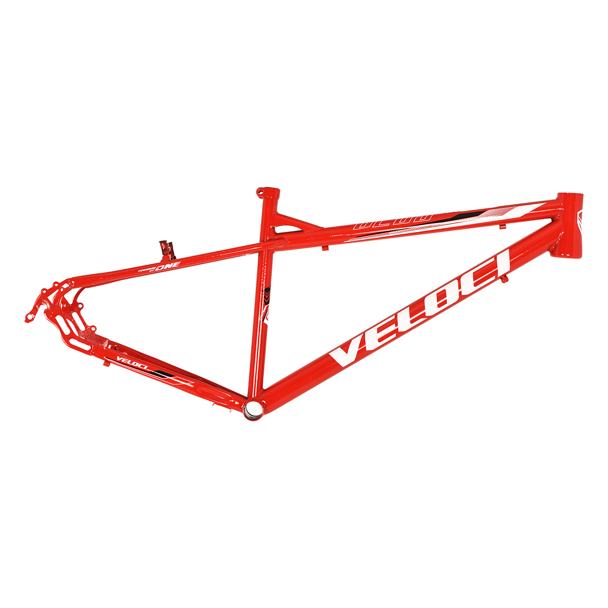 Cuadro Mtb Deus Rígido R26 Rojo