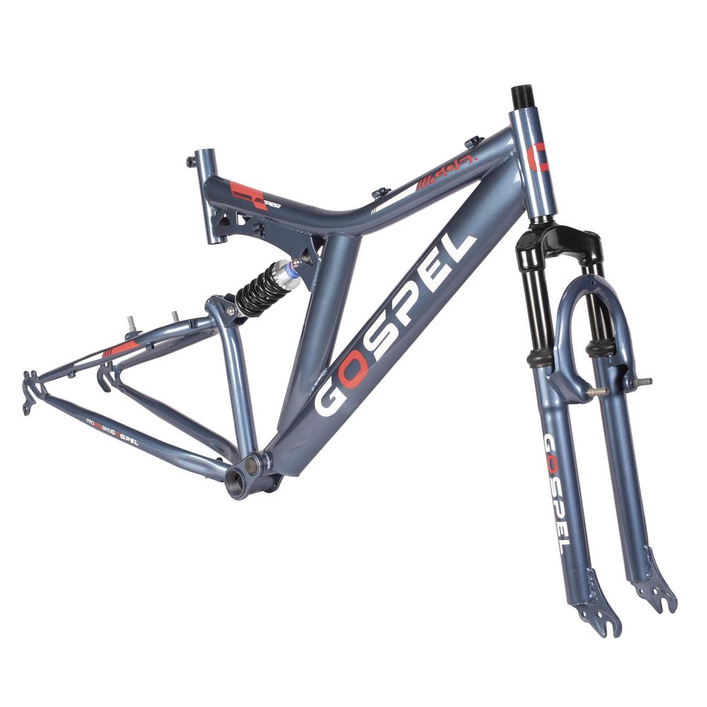 Cuadro Para Bicicleta Gospel R29 Suspension Gillespie Azul