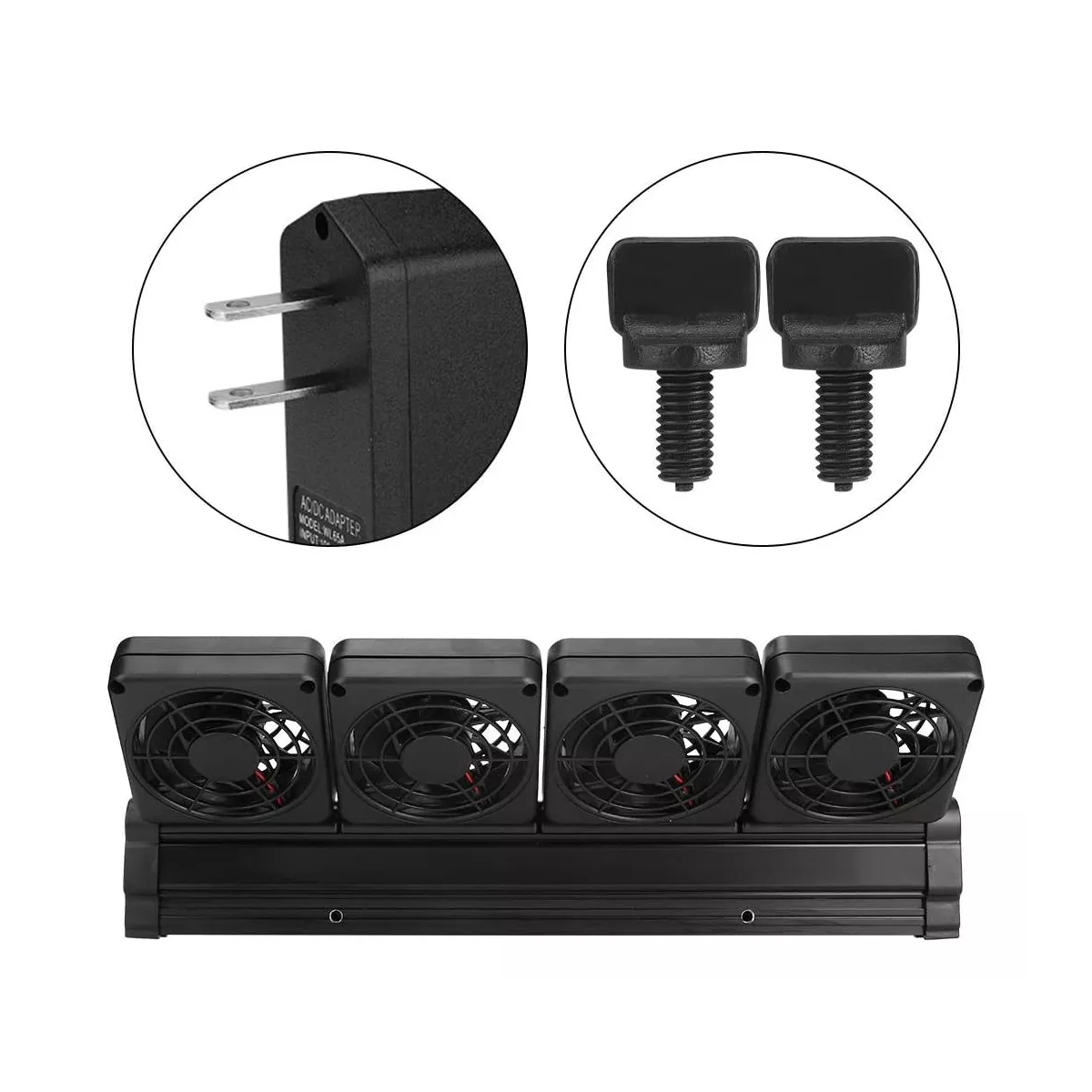 Foto 5 pulgar | Ventiladores De Refrigeración Acuario Colgantes Eo Safe Imports Esi-15316 Negro