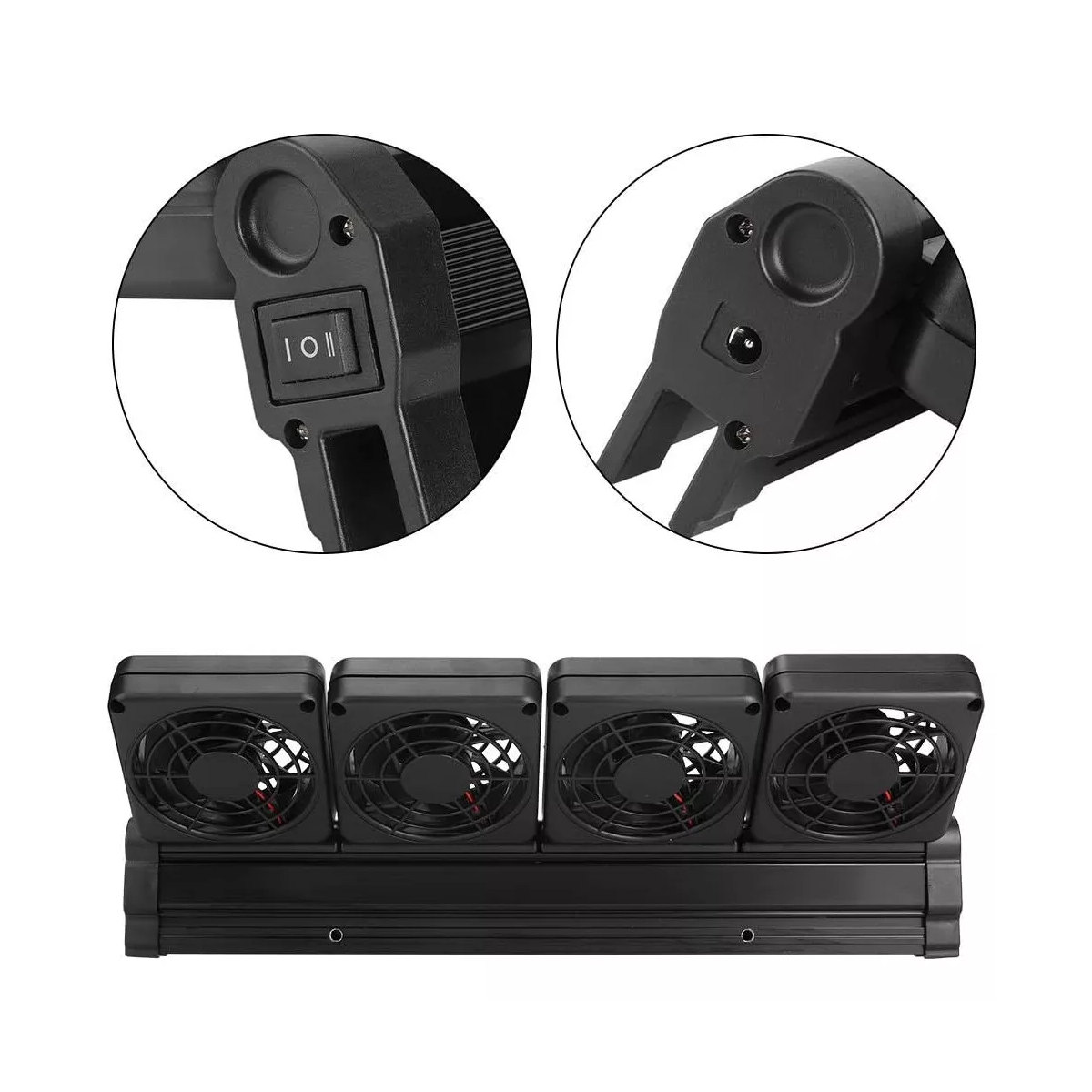 Foto 6 pulgar | Ventiladores De Refrigeración Acuario Colgantes Eo Safe Imports Esi-15316 Negro
