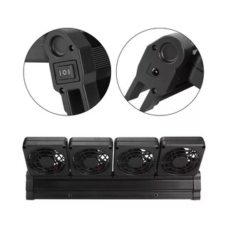 Foto 5 | Ventiladores De Refrigeración Acuario Colgantes Eo Safe Imports Esi-15316 Negro