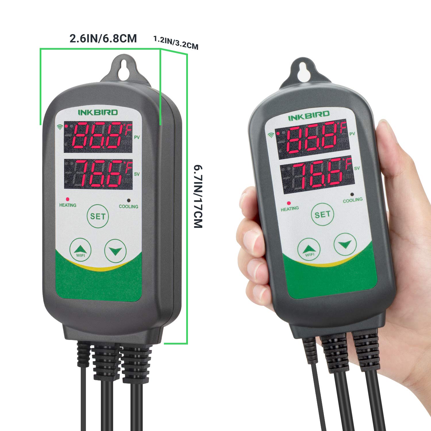 Foto 7 pulgar | Controlador De Temperatura Inkbird Wifi Itc-308 Aquarium - Venta Internacional.