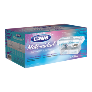 Foto 3 | Maternidad Flotante Lomas FL8430 Transparente con Capacidad de 1.4 Litros para Peces