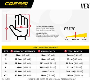 Foto 5 | Guantes Cressi Hex Grip Anticorte Para Buceo Y Pesca Submarina Azul