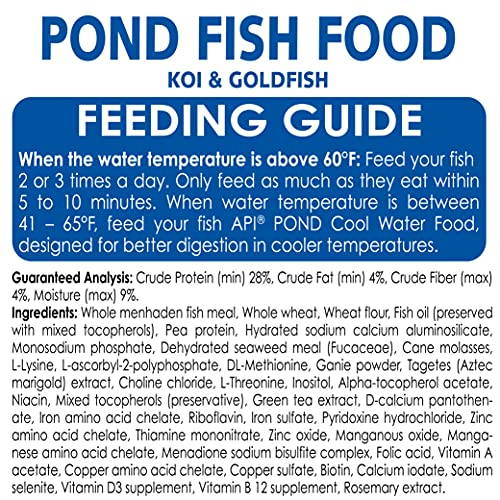 Foto 6 | Comida Para Peces Api Pond Pond Pond, Bolsa De 1,22 Kg - Venta Internacional.