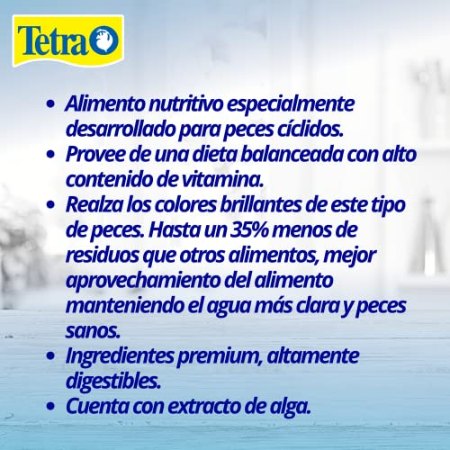 Foto 7 | Comida Para Peces Tetra Tetra Chiclid Cyclid Crisps, 250 Ml, Agua Limpia - Venta Internacional.