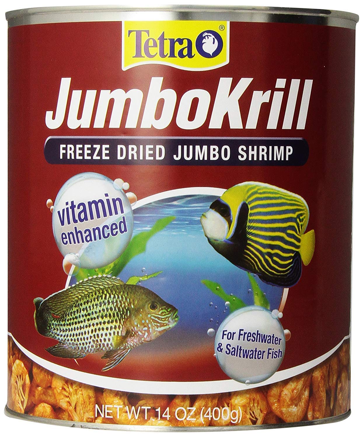 Foto 2 pulgar | Alimento Para Peces Tetra Jumbokrill, Camarones Liofilizados, 400 Ml - Venta Internacional.