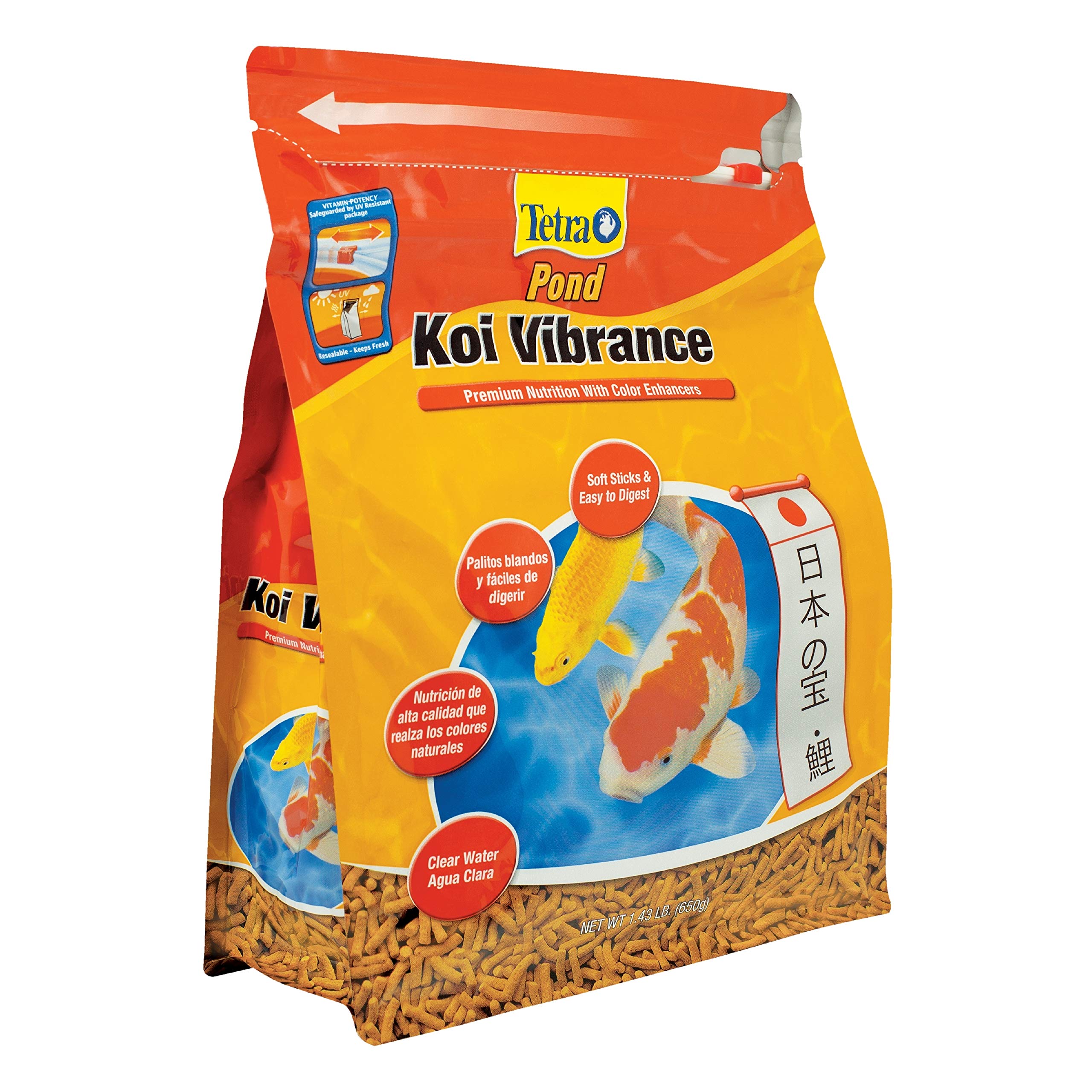 Foto 2 pulgar | Alimento Para Peces Tetrapond Koi Vibrance Soft Sticks 650 G - Venta Internacional.