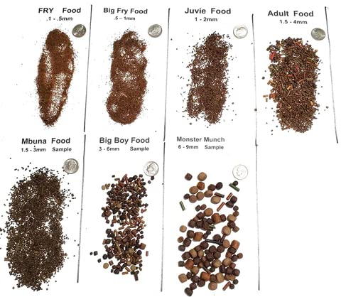 Foto 5 pulgar | Fish Food Ron's Cichlid Para Cíclidos Africanos, Tetras Y Peces  - Venta Internacional.