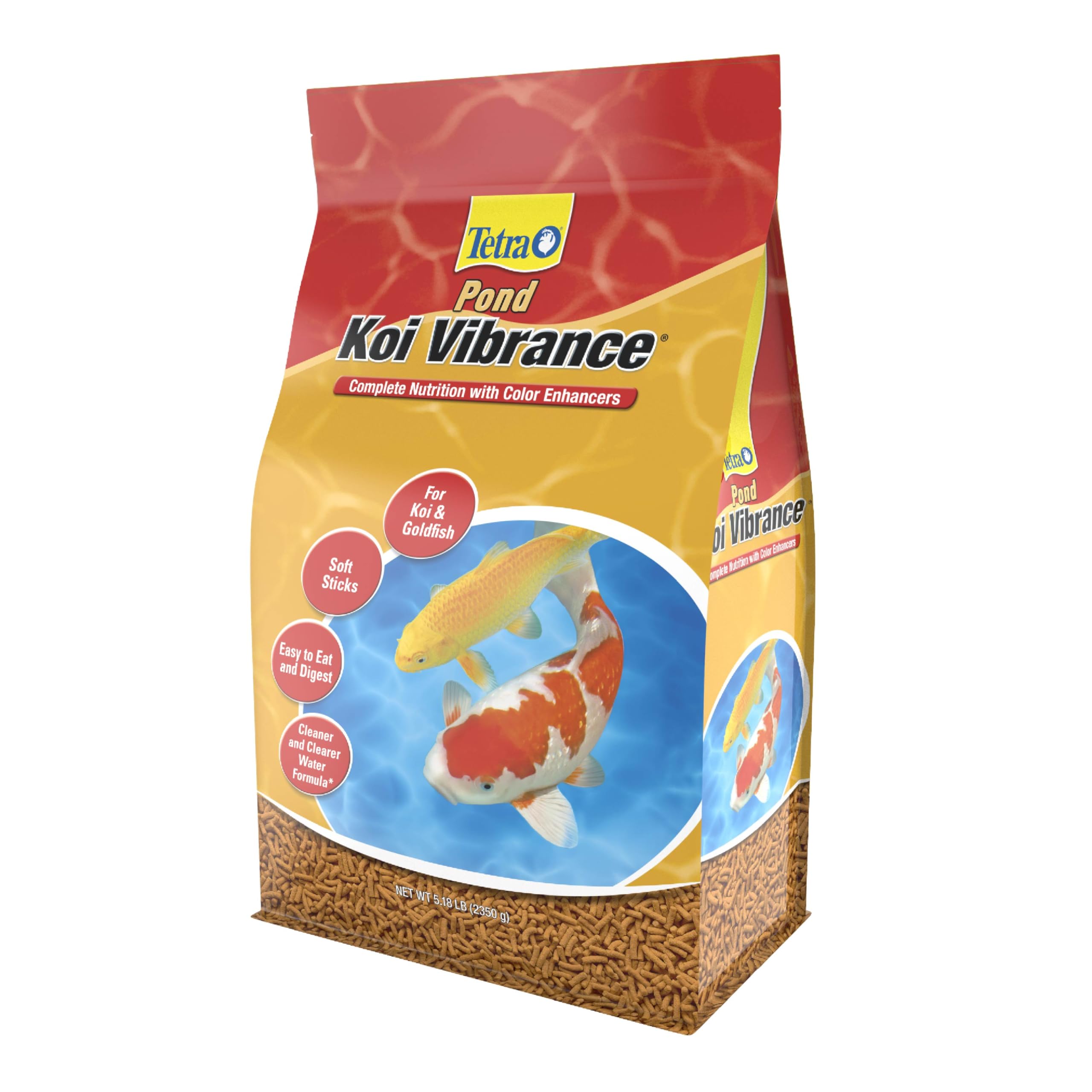 Foto 2 pulgar | Alimento Para Peces Tetrapond Koi Vibrance Soft Sticks, 2,35 Kg - Venta Internacional.