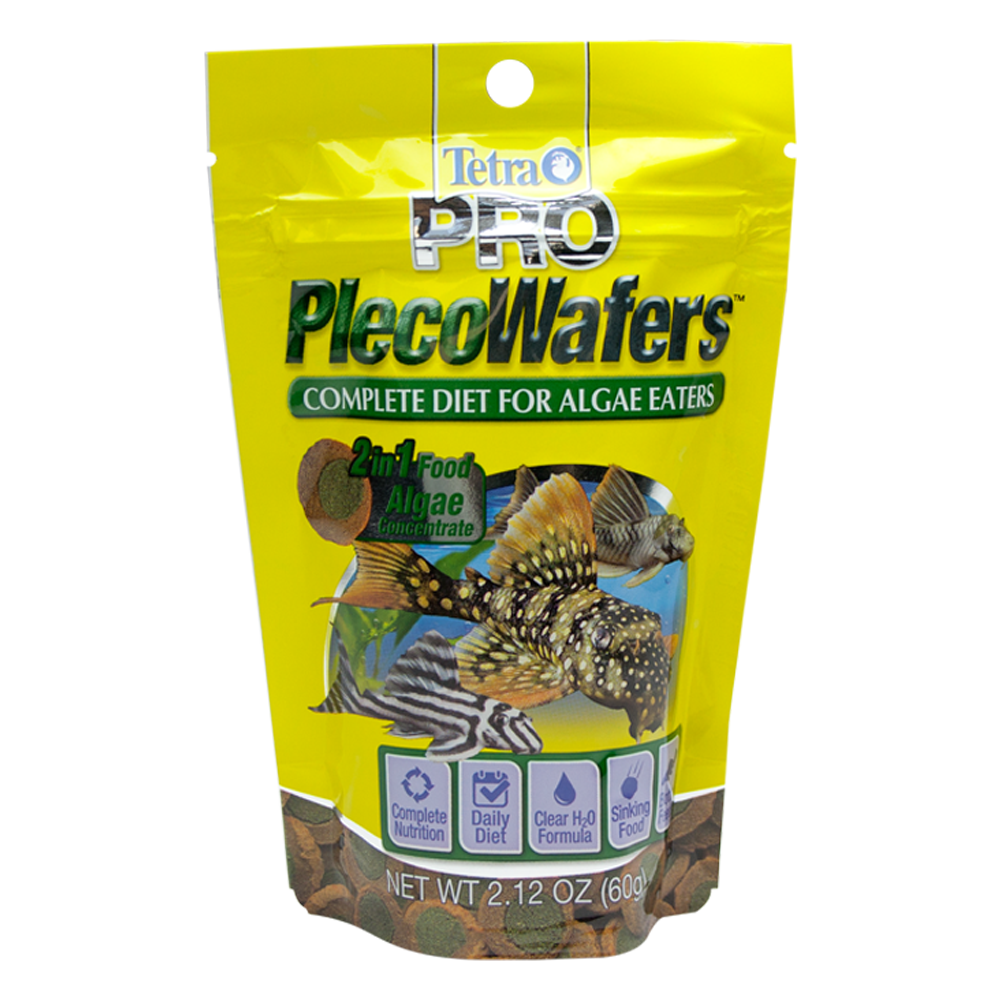 Foto 2 pulgar | Alimento para Peces que se Alimentan de Plantas Tetra TE16447 Pleco Waffers 60 Gramos