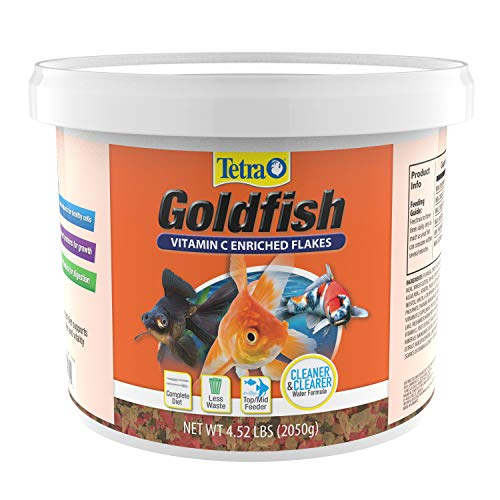 Foto 2 pulgar | Alimento Para Peces Tetra Tetrafin Goldfish Flakes, Cubo De 2,05 Kg - Venta Internacional.