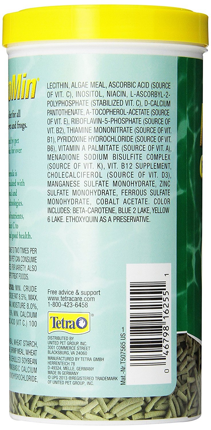 Foto 3 pulgar | Alimento Tetra Reptomin Flotante Para Tortugas Acuáticas, Tritones Y Ranas - Venta Internacional.