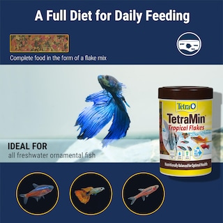 Foto 4 | Alimento Para Peces Tetra Tetramin Tropical Flakes 100 Ml - Venta Internacional.
