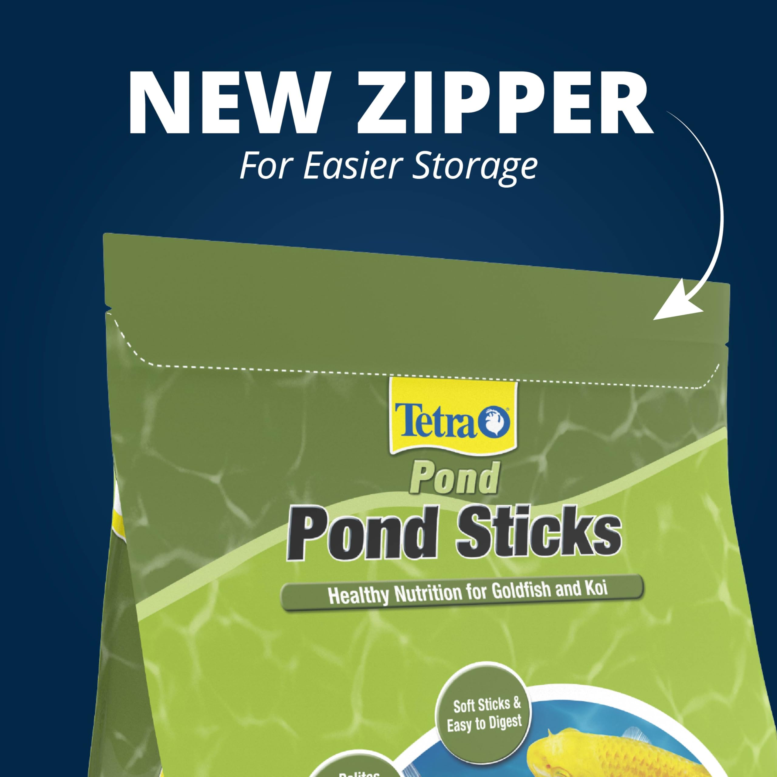 Foto 5 pulgar | Pond Fish Food Tetrapond, Bastones Para Estanque, 780 G, Para Peces De Colores Y Koi - Venta Internacional.