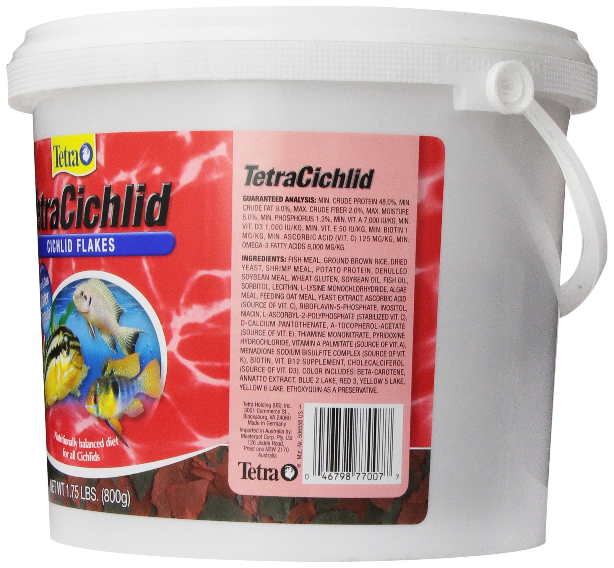 Foto 4 pulgar | Comida Para Peces Tetracichlid Cíclidos En Hojuelas  800 G  Agua Limpia - Venta Internacional.
