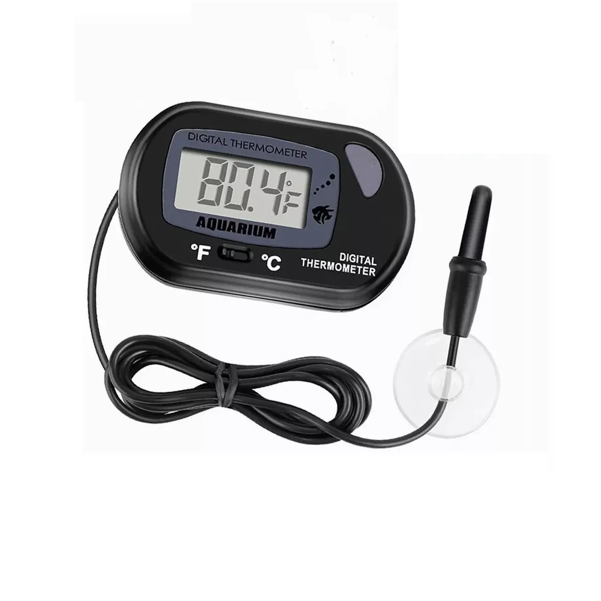 Foto 2 pulgar | Termómetro Digital LCD Eo Safe Imports ESI-9798 Negro para Acuario