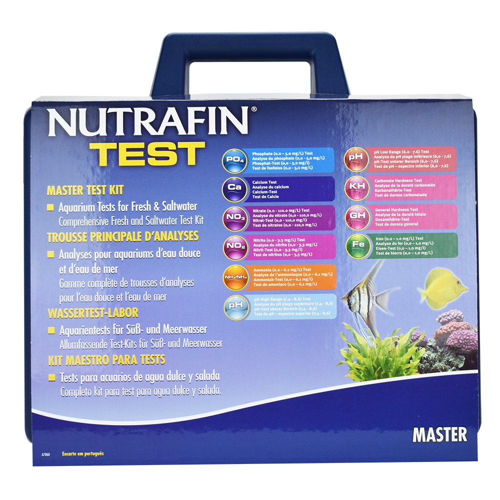 Foto 5 | Kit para Test de 10 Parámetros para Acuarios o Peceras Hagen Nutrafin