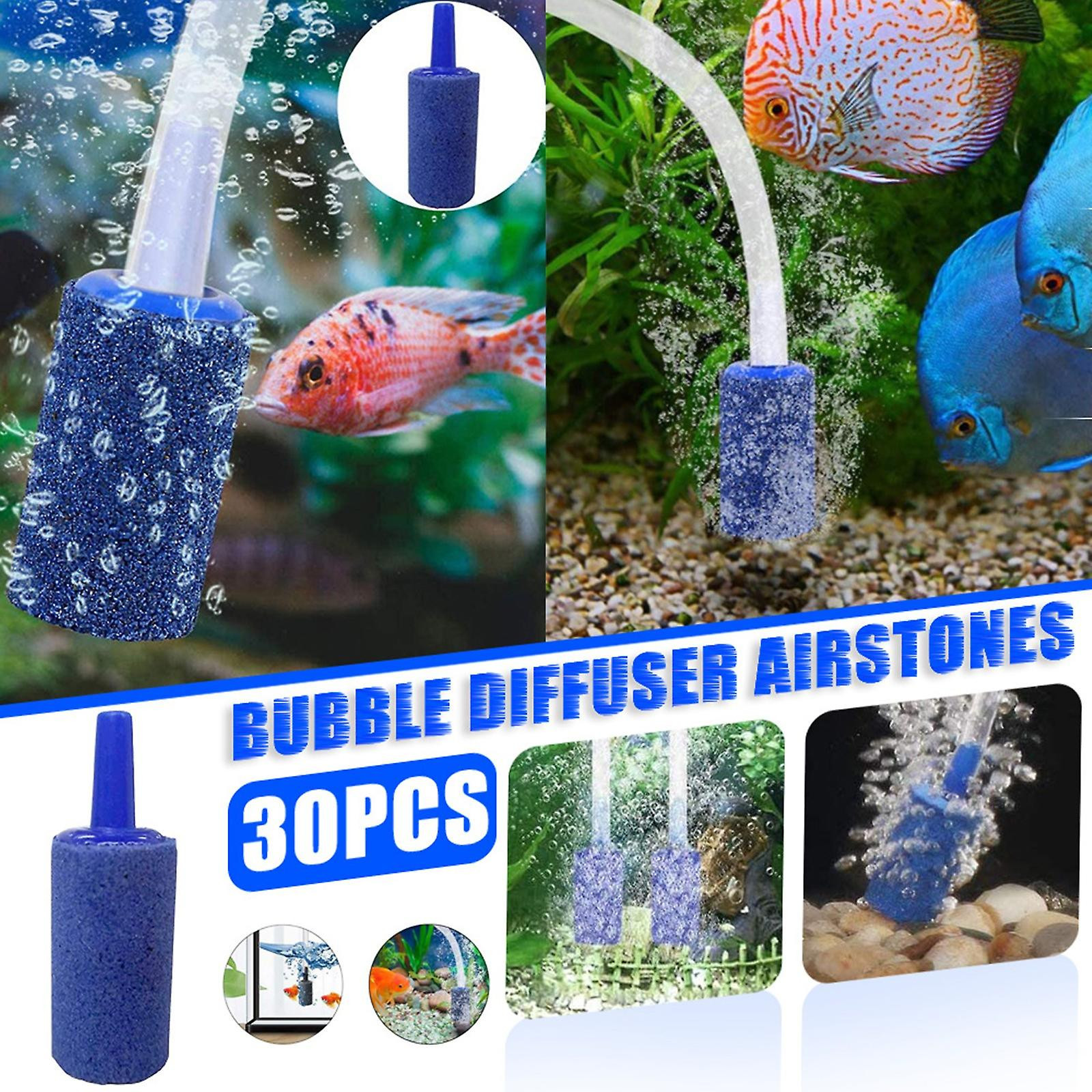 Foto 2 | Difusor De Burbujas Air Stones Cylinder, 30 Unidades, Airstones Aquariu - Venta Internacional.