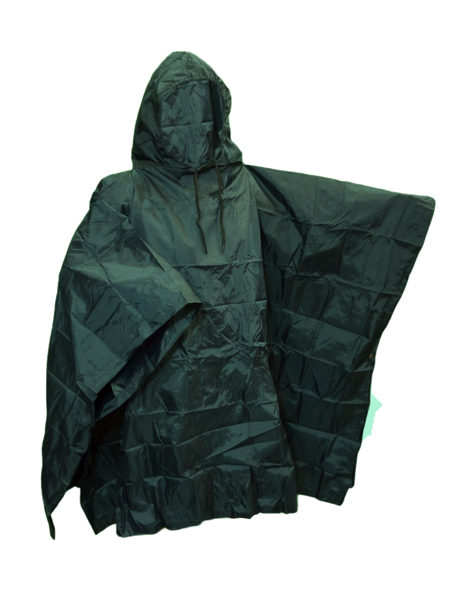 Foto 2 pulgar | Impermeable de Uso Rudo con Capucha color Verde