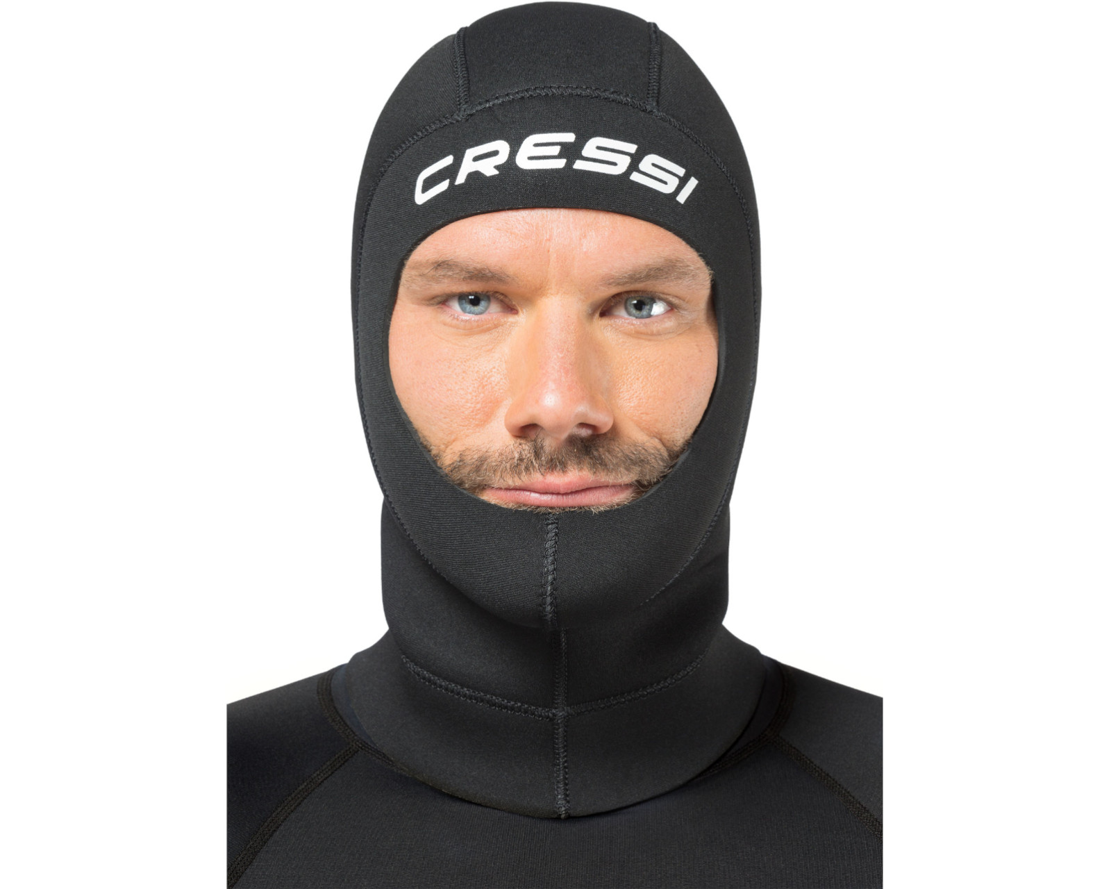 Foto 2 pulgar | Capucha Cressi Solo Hood color Negro de Neopreno Espesor de 3 mm Unisex Talla M