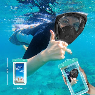 Foto 6 | Máscara Tubo Snorkel Cara Completa con Soporte en la Cámara Generac H100014-s/m color Negro