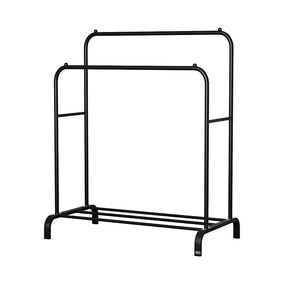 Foto 2 pulgar | Perchero Elegante Organizador De Ropa Closet Doble Armario Eo Safe Imports Esi-19464 Negro